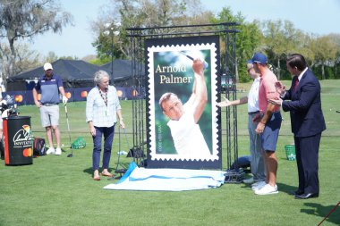 4 Mart 2020 'de Orlando Florida' daki Bay Hill 'de düzenlenen 2020 Arnold Palmer Davetiyesi' nde açılış etkinliği. Fotoğraf: Marty Jean-Louis
