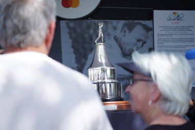 4 Mart 2020 'de Orlando Florida' daki Bay Hill 'de düzenlenen 2020 Arnold Palmer Davetiyesi' nde kupa açıldı. Fotoğraf: Marty Jean-Louis