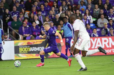 Orlando City SC, 29 Şubat 2020 tarihinde Exploria Stadyumu 'nda Real Salt Lake' e ev sahipliği yaptı. Fotoğraf: Marty Jean-Louis