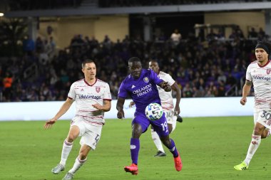 Orlando City SC, 29 Şubat 2020 tarihinde Exploria Stadyumu 'nda Real Salt Lake' e ev sahipliği yaptı. Fotoğraf: Marty Jean-Louis