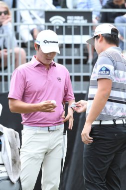 8 Mart 2020 'de Orlando Florida' daki Bay Hill Kulüp 'te Arnold Palmer Davetiye Turu sırasında. Fotoğraf: Marty Jean-Louis