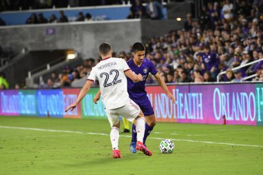 Orlando City SC, 29 Şubat 2020 tarihinde Exploria Stadyumu 'nda Real Salt Lake' e ev sahipliği yaptı. Fotoğraf: Marty Jean-Louis