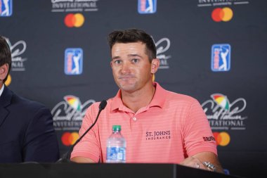 4 Mart 2020 'de Orlando Florida' da düzenlenen Arnold Palmer Davetiyesi sırasında Sam Saunders ile basın toplantısı düzenlendi. Fotoğraf: Marty Jean-Louis