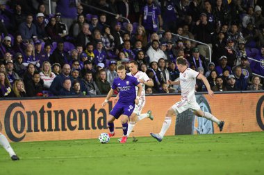 Orlando City SC, 29 Şubat 2020 tarihinde Exploria Stadyumu 'nda Real Salt Lake' e ev sahipliği yaptı. Fotoğraf: Marty Jean-Louis