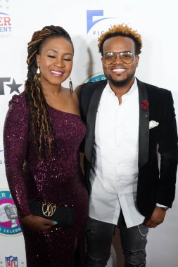 30 Ocak 2020 Perşembe günü Miami Florida 'daki James L Knight Center' da 21. Yıllık Superbowl Gospel Kırmızı Halı Kutlaması. Fotoğraf: Marty Jean-Louis