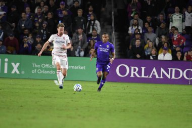 Orlando City SC, 29 Şubat 2020 tarihinde Exploria Stadyumu 'nda Real Salt Lake' e ev sahipliği yaptı. Fotoğraf: Marty Jean-Louis
