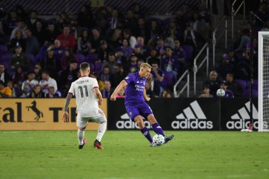 Orlando City SC, 29 Şubat 2020 tarihinde Exploria Stadyumu 'nda Real Salt Lake' e ev sahipliği yaptı. Fotoğraf: Marty Jean-Louis