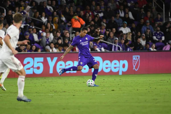 Orlando City SC, 29 Şubat 2020 tarihinde Exploria Stadyumu 'nda Real Salt Lake' e ev sahipliği yaptı. Fotoğraf: Marty Jean-Louis
