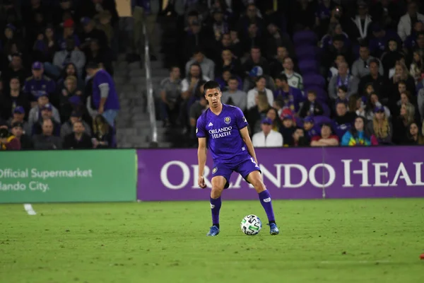 Orlando City Házigazda Real Salt Lake Exploria Stadionban 2020 Február — Stock Fotó