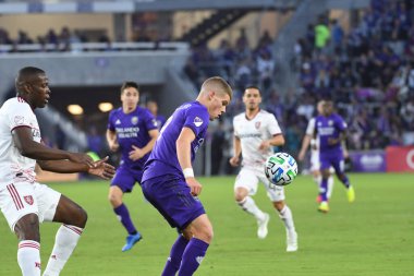 Orlando City SC, 29 Şubat 2020 tarihinde Exploria Stadyumu 'nda Real Salt Lake' e ev sahipliği yaptı. Fotoğraf: Marty Jean-Louis