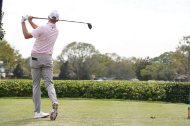 8 Mart 2020 'de Orlando Florida' daki Bay Hill Kulüp 'te Arnold Palmer Davetiye Turu sırasında. Fotoğraf: Marty Jean-Louis