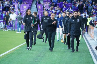 Orlando City SC, 29 Şubat 2020 tarihinde Exploria Stadyumu 'nda Real Salt Lake' e ev sahipliği yaptı. Fotoğraf: Marty Jean-Louis