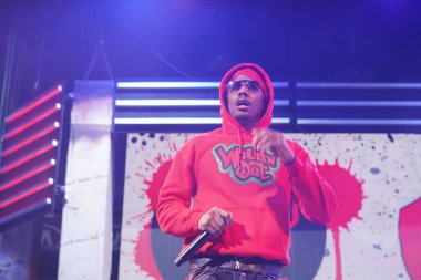 5 Mart 2020 'de Orlando Florida' daki Amway Center 'da Nick Cannon tarafından sunulan MTV Wild n Out Tour. Fotoğraf: Marty Jean-Louis