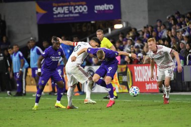 Orlando City SC, 29 Şubat 2020 tarihinde Exploria Stadyumu 'nda Real Salt Lake' e ev sahipliği yaptı. Fotoğraf: Marty Jean-Louis