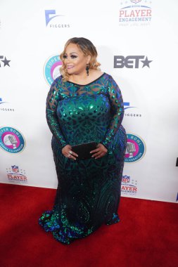 30 Ocak 2020 Perşembe günü Miami Florida 'daki James L Knight Center' da 21. Yıllık Superbowl Gospel Kırmızı Halı Kutlaması. Fotoğraf: Marty Jean-Louis