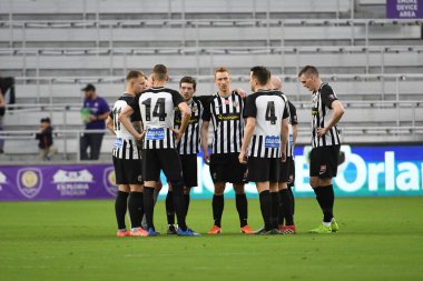 Orlando City SC, 18 Şubat 2020 tarihinde Exploria Stadyumu 'nda oynanan Friendly Maçı' nda KR Reykjavik 'e ev sahipliği yaptı. Fotoğraf: Marty Jean-Louis