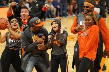 Orlando Magic 21 Şubat 2020 tarihinde Orlando Florida 'daki Amway Center' da Dallas Mavricks 'e ev sahipliği yaptı. Fotoğraf: Marty Jean-Louis