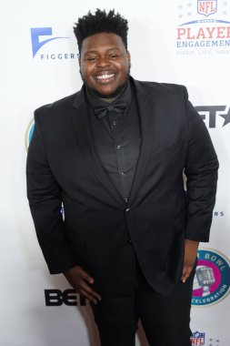 30 Ocak 2020 Perşembe günü Miami Florida 'daki James L Knight Center' da 21. Yıllık Superbowl Gospel Kırmızı Halı Kutlaması. Fotoğraf: Marty Jean-Louis