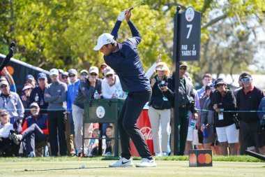 Scottie Scheffler, 7 Mart 2020 'de Orlando Florida' daki Bay HIll Kulüp Lodge 'da Arnold Palmer' ın 2020 'deki üçüncü tur organizasyonunda yarışacak. Fotoğraf: Marty Jean-Louis