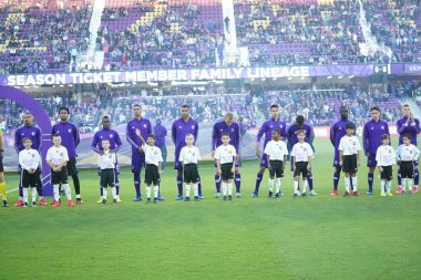 Orlando City SC, 29 Şubat 2020 tarihinde Exploria Stadyumu 'nda Real Salt Lake' e ev sahipliği yaptı. Fotoğraf: Marty Jean-Louis