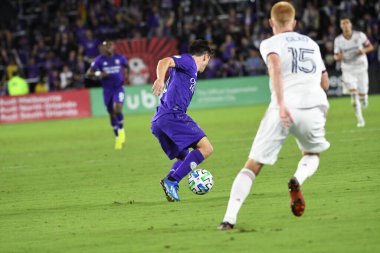 Orlando City SC, 29 Şubat 2020 tarihinde Exploria Stadyumu 'nda Real Salt Lake' e ev sahipliği yaptı. Fotoğraf: Marty Jean-Louis