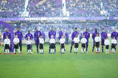 Orlando City SC, 29 Şubat 2020 tarihinde Exploria Stadyumu 'nda Real Salt Lake' e ev sahipliği yaptı. Fotoğraf: Marty Jean-Louis