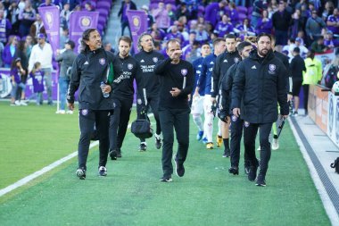 Orlando City SC, 29 Şubat 2020 tarihinde Exploria Stadyumu 'nda Real Salt Lake' e ev sahipliği yaptı. Fotoğraf: Marty Jean-Louis