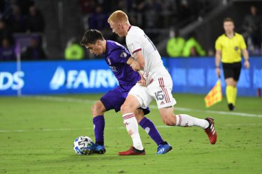Orlando City SC, 29 Şubat 2020 tarihinde Exploria Stadyumu 'nda Real Salt Lake' e ev sahipliği yaptı. Fotoğraf: Marty Jean-Louis