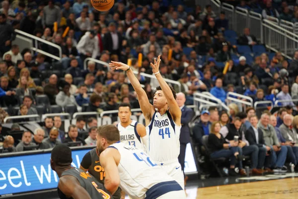 Orlando Magic Gastheer Van Dallas Mavericks Het Amway Center Orlando — Stockfoto