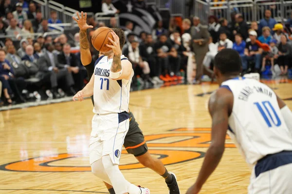 Orlando Magic Empfangen Freitag Februar 2020 Die Dallas Mavericks Amway — Stockfoto