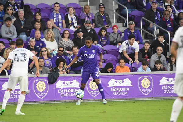 Orlando City Värd Real Salt Lake Exploria Stadium Lördag Februari — Stockfoto