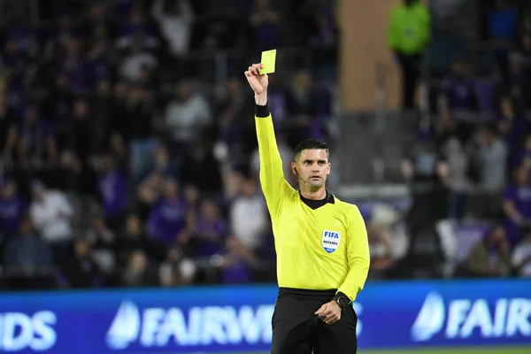 Orlando City Hospeda Real Salt Lake Exploria Stadium Sábado Fevereiro — Fotografia de Stock