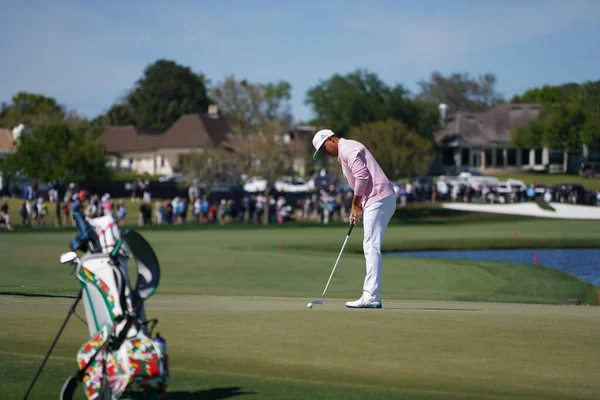 Podczas Trzeciej Rundy Turniejów Arnold Palmer Bay Hill Club Lodge — Zdjęcie stockowe