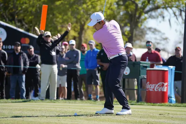 Podczas Trzeciej Rundy Turniejów Arnold Palmer Bay Hill Club Lodge — Zdjęcie stockowe