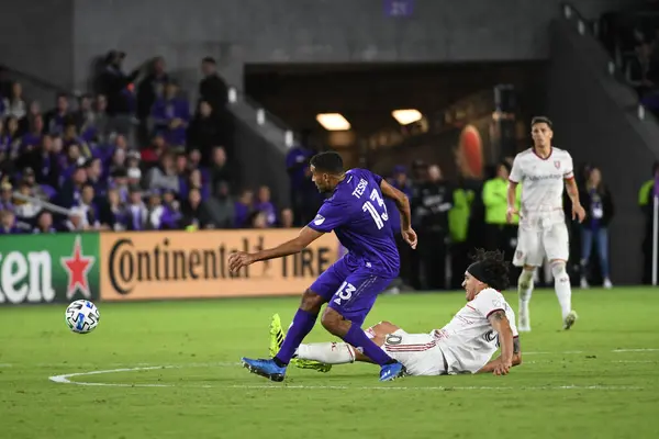 Orlando City SC, 29 Şubat 2020 tarihinde Exploria Stadyumu 'nda Real Salt Lake' e ev sahipliği yaptı. Fotoğraf: Marty Jean-Louis