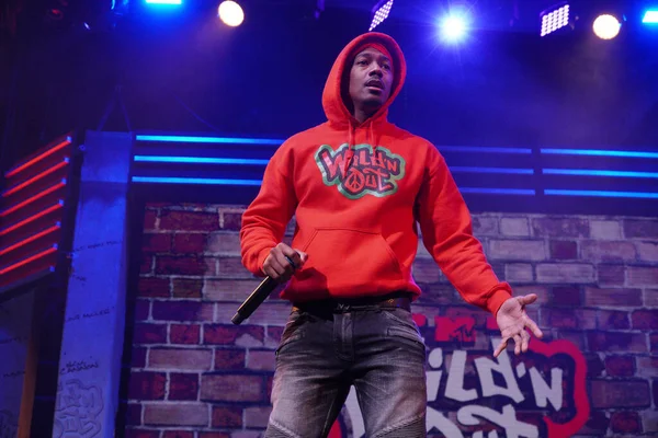 Mtv Wild Out Tour Värd Nick Cannon Amway Center Orlando — Stockfoto