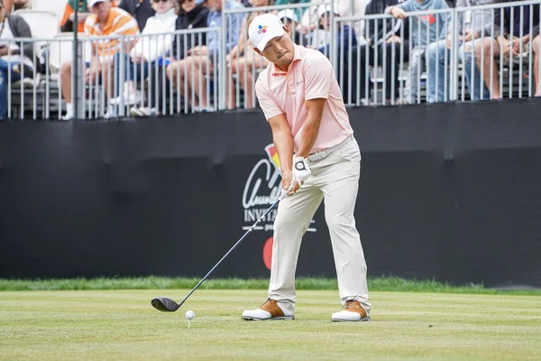 Konkurs Sung Kang Podczas Finału Turnieju Arnold Palmer Invitational Final — Zdjęcie stockowe