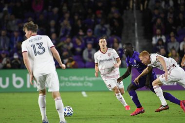 Orlando City SC, 29 Şubat 2020 tarihinde Exploria Stadyumu 'nda Real Salt Lake' e ev sahipliği yaptı. Fotoğraf: Marty Jean-Louis