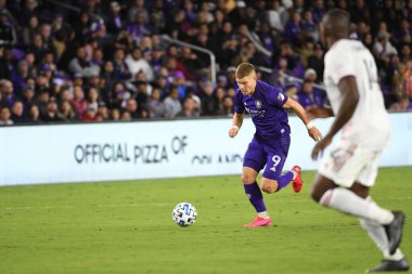 Orlando City SC, 29 Şubat 2020 tarihinde Exploria Stadyumu 'nda Real Salt Lake' e ev sahipliği yaptı. Fotoğraf: Marty Jean-Louis
