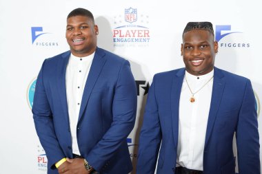 30 Ocak 2020 Perşembe günü Miami Florida 'daki James L Knight Center' da 21. Yıllık Superbowl Gospel Kırmızı Halı Kutlaması. Fotoğraf: Marty Jean-Louis