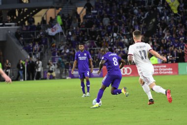 Orlando City SC, 29 Şubat 2020 tarihinde Exploria Stadyumu 'nda Real Salt Lake' e ev sahipliği yaptı. Fotoğraf: Marty Jean-Louis