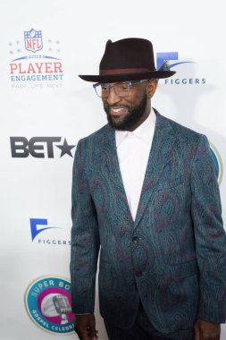 30 Ocak 2020 Perşembe günü Miami Florida 'daki James L Knight Center' da 21. Yıllık Superbowl Gospel Kırmızı Halı Kutlaması. Fotoğraf: Marty Jean-Louis