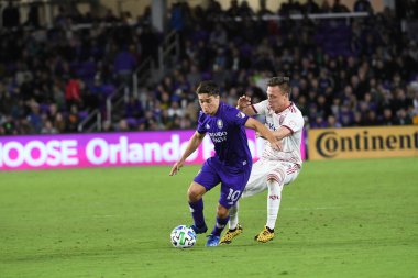 Orlando City SC, 29 Şubat 2020 tarihinde Exploria Stadyumu 'nda Real Salt Lake' e ev sahipliği yaptı. Fotoğraf: Marty Jean-Louis