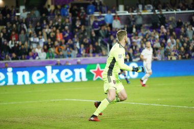 Orlando City SC, 29 Şubat 2020 tarihinde Exploria Stadyumu 'nda Real Salt Lake' e ev sahipliği yaptı. Fotoğraf: Marty Jean-Louis