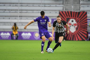 Orlando City SC, 18 Şubat 2020 tarihinde Exploria Stadyumu 'nda oynanan Friendly Maçı' nda KR Reykjavik 'e ev sahipliği yaptı. Fotoğraf: Marty Jean-Louis