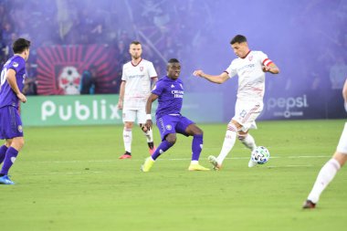 Orlando City SC, 29 Şubat 2020 tarihinde Exploria Stadyumu 'nda Real Salt Lake' e ev sahipliği yaptı. Fotoğraf: Marty Jean-Louis