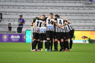 Orlando City SC, 18 Şubat 2020 tarihinde Exploria Stadyumu 'nda oynanan Friendly Maçı' nda KR Reykjavik 'e ev sahipliği yaptı. Fotoğraf: Marty Jean-Louis