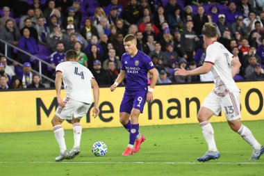 Orlando City SC, 29 Şubat 2020 tarihinde Exploria Stadyumu 'nda Real Salt Lake' e ev sahipliği yaptı. Fotoğraf: Marty Jean-Louis