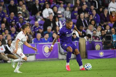 Orlando City SC, 29 Şubat 2020 tarihinde Exploria Stadyumu 'nda Real Salt Lake' e ev sahipliği yaptı. Fotoğraf: Marty Jean-Louis