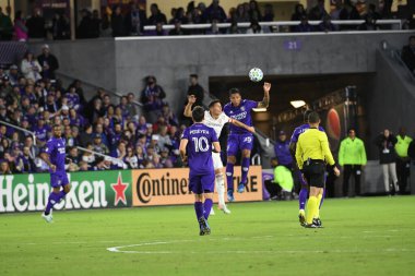 Orlando City SC, 29 Şubat 2020 tarihinde Exploria Stadyumu 'nda Real Salt Lake' e ev sahipliği yaptı. Fotoğraf: Marty Jean-Louis